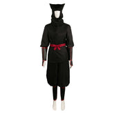 Anime Delicious In Dungeon Izutsumi Black Set Outfits Cosplay Costume Halloween Carnival Suit